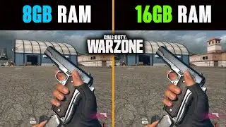 Call of Duty: Warzone 8GB RAM vs 16GB RAM