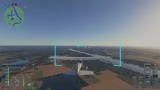 Flight Simulator 2024 Cessna 172 Germany Dusseldorf to Cologne
