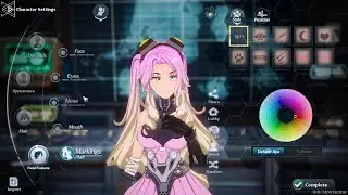Tower of Fantasy Female Character Creation