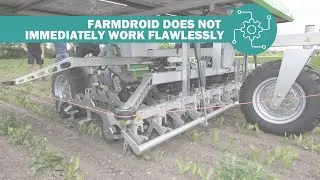 Farmdroid does not immediately work flawlessly in sugar beets and chicory