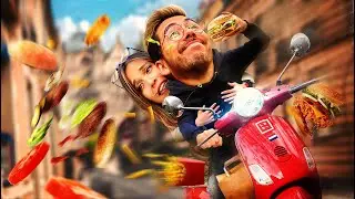 24 HORAS COMIENDO COMIDA RAPIDA EN FRANCIA!
