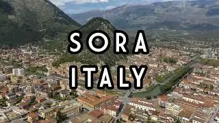 Sora by drone 🏞️ Between River and Mountains | Aerial stock footage