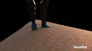 Sand footsteps R&D