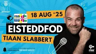2025 ATKV MDDK Eisteddfod DRAMA Onderhoud: Tiaan Slabbert