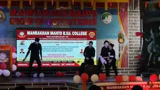 🥰🧿Mime Dance Drama l Drama act l college function l #drama #acting #dance #college @its_vishalrajak 