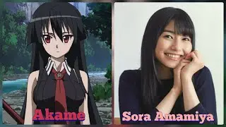 Voice Actors Akame Ga Kill