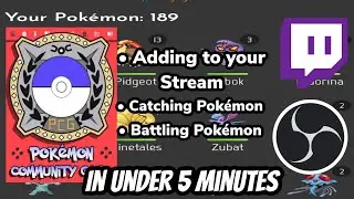 Как настроить и играть в игру Pok&eacute;mon Community на Twitch
