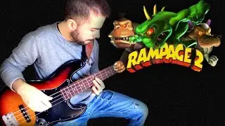 Rampage 2 Theme - on BASS 🎸