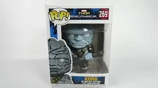 Funko Pop Vinyl Thor Ragnarok Korg Unboxing