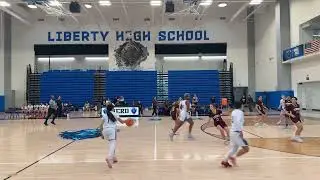 Liberty HS vs Arlington HS Freshman Girls Basketball Pt.1