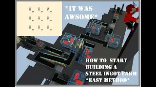 How To Start Building A Steel Ingot Farm In Roblox Islands *easy method*