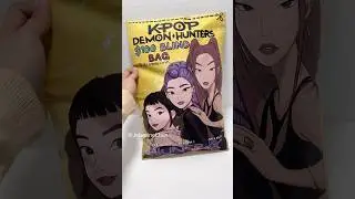 $100 KPOP DEMON HUNTERS BLIND BAG HUNTRIX #unboxing #diy #papercraft #kpopdemonhunters #blindbag