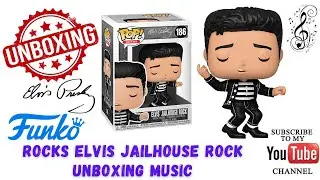 Funko Pop Rocks Elvis Jailhouse Rock Unboxing Music #Shorts
