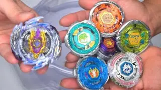 RAGE LONGINUS vs METAL FIGHT BEYS | Beyblade Burst Super King ベイブレードバーストスーパーキング