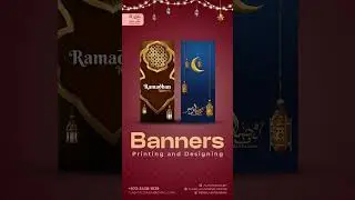 Ramadan Banners Printing and Designing