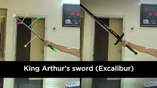 King Arthur's sword (Excalibur) | Blender | Object Tracking | Breakdown