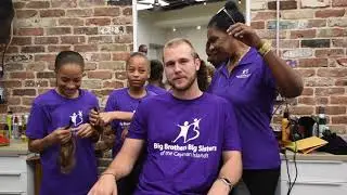 Evron Realty's Sales Associate cuts his hair for Locks of Love
