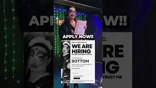 A DRAG SHOW TO A HIRING EVENT #drag #dragqueen #reels #streamer #lgbtq