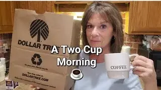 Coffee and a Dollar Tree Haul 