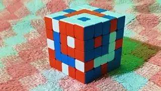 How to make a new pattern in 5x5 Rubik's cube | Like comment and subscribe | Mr.MohitGahlot |