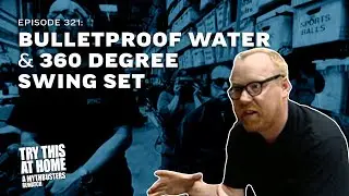 Will water save you from bullets? | Try This at Home: A #Mythbusters Rewatch