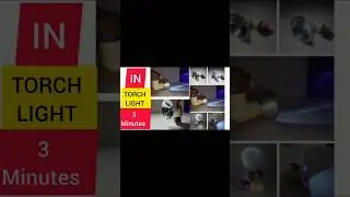 HOW TO MAKE TORCH LIGHT USING SIMPLE MATERIALS|