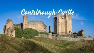 Conisbrough Castle From The Air - 900 Years Of History!