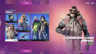 How to Unlock J.B. Chimpanski (Lunar Surface) in Fortnite | Battle Pass Bonus Rewards Page 2