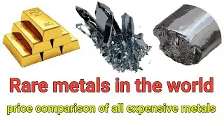 Rare metals in the world | Price of rare metals | rare earth elements