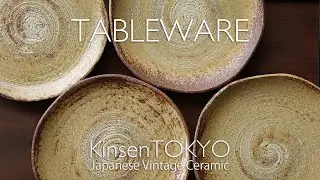 TABLEWARE vol.2 | Japanese Vintage Ceramics | KinsenTOKYO #japaneserestaurant #japanesefood #pottery
