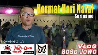 🇸🇷🇮🇩Poro wanita Suriname hormat dinten Natal