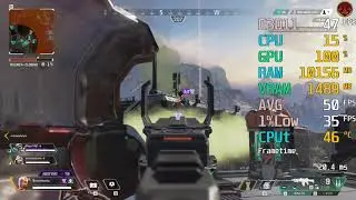 Intel UHD Graphics 750 -- Intel Core i5-11600K -- Apex Legends FPS Test