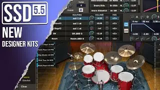 Designer Drum Kits - New In Steven Slate Drums 5.5 (SSD 5.5)