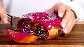 「8 MIN」Morning Fruit Snap – 30 Crystal Disks #GlassFruitASMR #NoTalking #LongForm