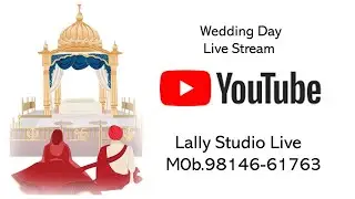 🔴LIVE / Wedding day  Live Stream by Lally Studio live Mob.98146-61763