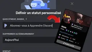 🚦 Personnalisez votre statut Discord (PC/MOBILE) : Ne pas déranger, inactif et plus