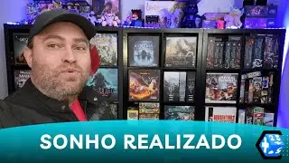 Construí Meu SANTUÁRIO NERD Depois de Anos de Hobby