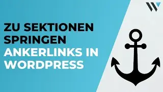 WordPress Ankerlink setzen: Sprungmarken in Elementor
