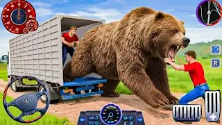 Dangerous Grizzly Bear Attack! Truck Transport Challenge | Wild Animal Game 