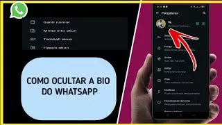 COMO OCULTAR A BIO DO WHATSAPP