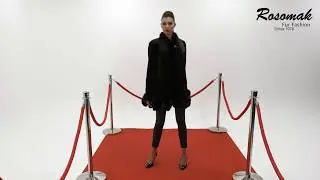 Futra Naturalne Rosomak Model R293 Royal Saga Mink