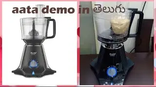 Preethi Zodiac Kneading Dough For Chapathi Demo In Telugu - Sharing Caring