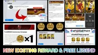 NEW EXISTING REWARD AND FREE LEGEND ✌️🤩IN PES 2021#peslegend#pes2021