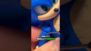 How to fix loose Sonic 3 Figures #figures #sonic #sonicfigures #sonic3