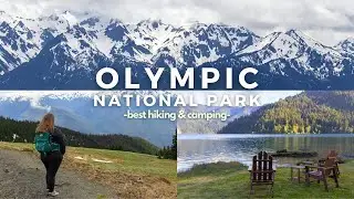Olympic National Park's Hurricane Ridge & Lake Crescent {Hiking & Camping}
