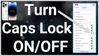 How To Turn On Or Off Caps Lock On iPhone