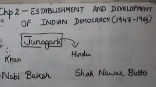Establishment and Development of Indian Democracy| Class 12th History ISC