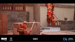 Samurai Fight Cinematic &ndash; Unreal Engine 5.6