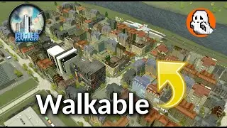 Строительство ИДЕАЛЬНОГО пешеходного города (Cities: Skylines)