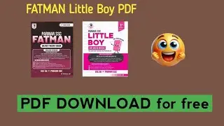 FATMAN Little Boy pdf aa gya!💥 | PARMAR SSC FATMAN book pdf download